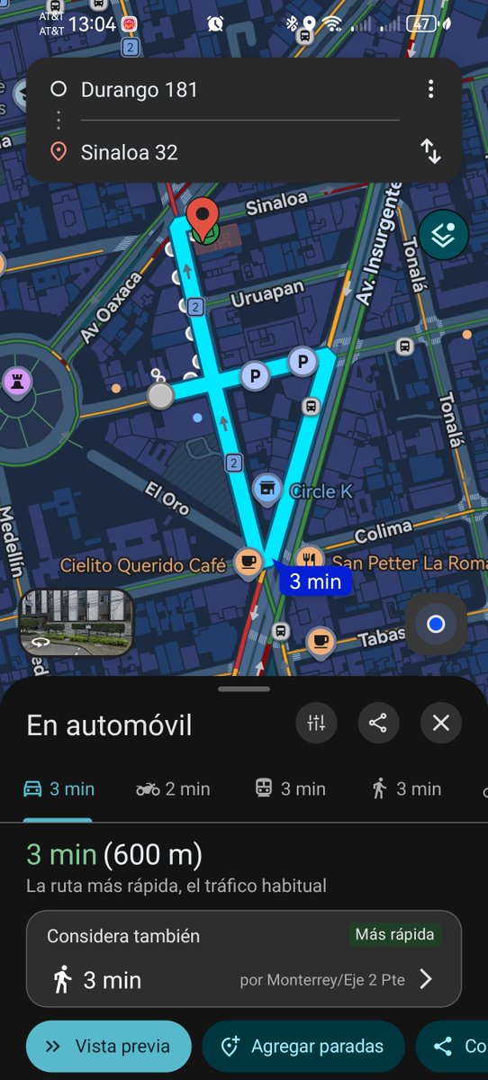 minos7's tweet photo. @MaryVargasTapia @Uber_MEX @Uber No fueron 140 metros 😡 fueron 600 😇 https://t.co/ZUPs3tdonZ