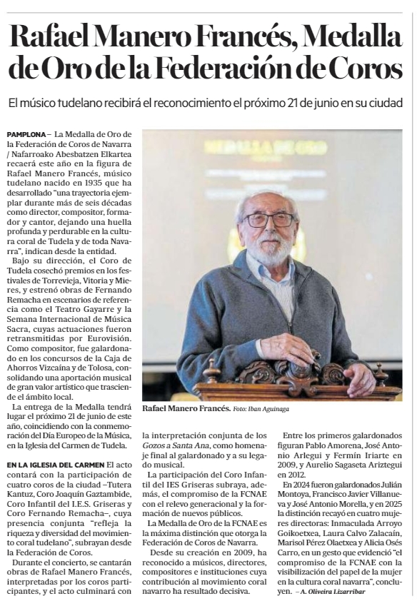 FEDERACIÓN DE COROS DE NAVARRA tweet media