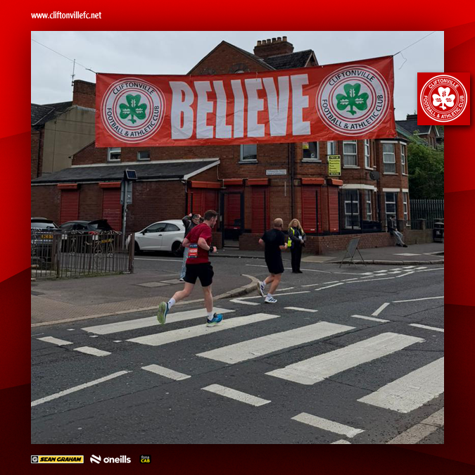 Cliftonville FC tweet media