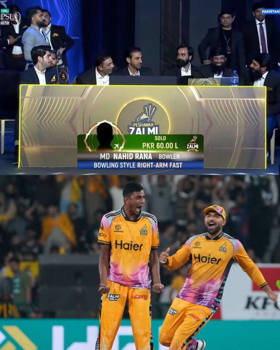 arnuX05's tweet photo. Who would’ve thought this small investment would turn into such a massive return? 💥

Nahid Rana in PSL 🇵🇰:

5 matches | 9 wickets
Economy: 5.44 | Average: 12 | Strike rate: 10.88
Best: 3/7

➡️ Dot ball %: 59.3
➡️ Joint-best economy in one season of PSL (with Mohammad Nawaz)
➡️ Most maidens by any bowler in PSL 2026(2)

#PSL #BangladeshCricket