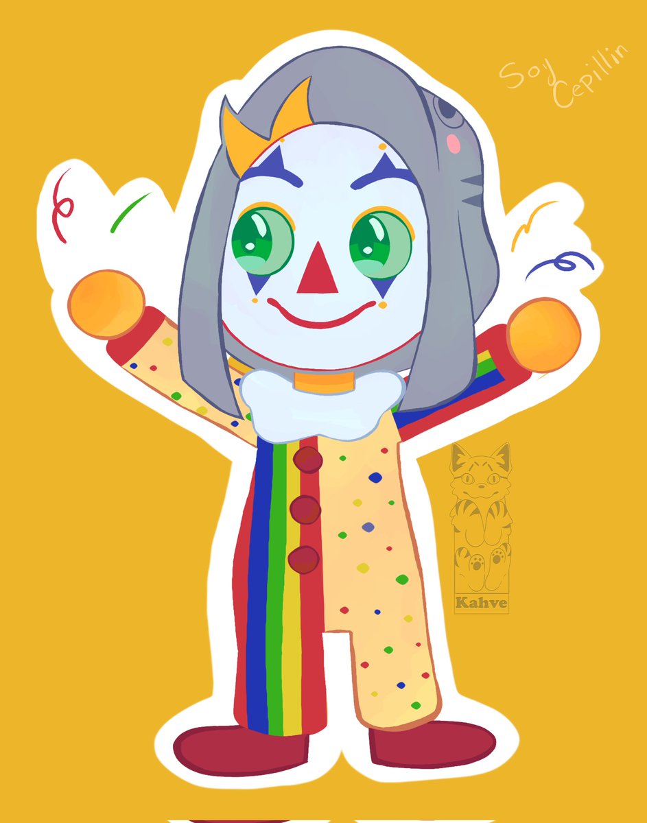 Fire_Cat_2's tweet photo. Un poco tarde pero amé ver a Foolish con su traje de payaso 😭 es muy lindo 

Dibujito al estilo de animal crossing y un boceto jajajaja 
#qsmp2 #qsmp2fanat #Foolishfanart https://t.co/tM8iHCLvxz