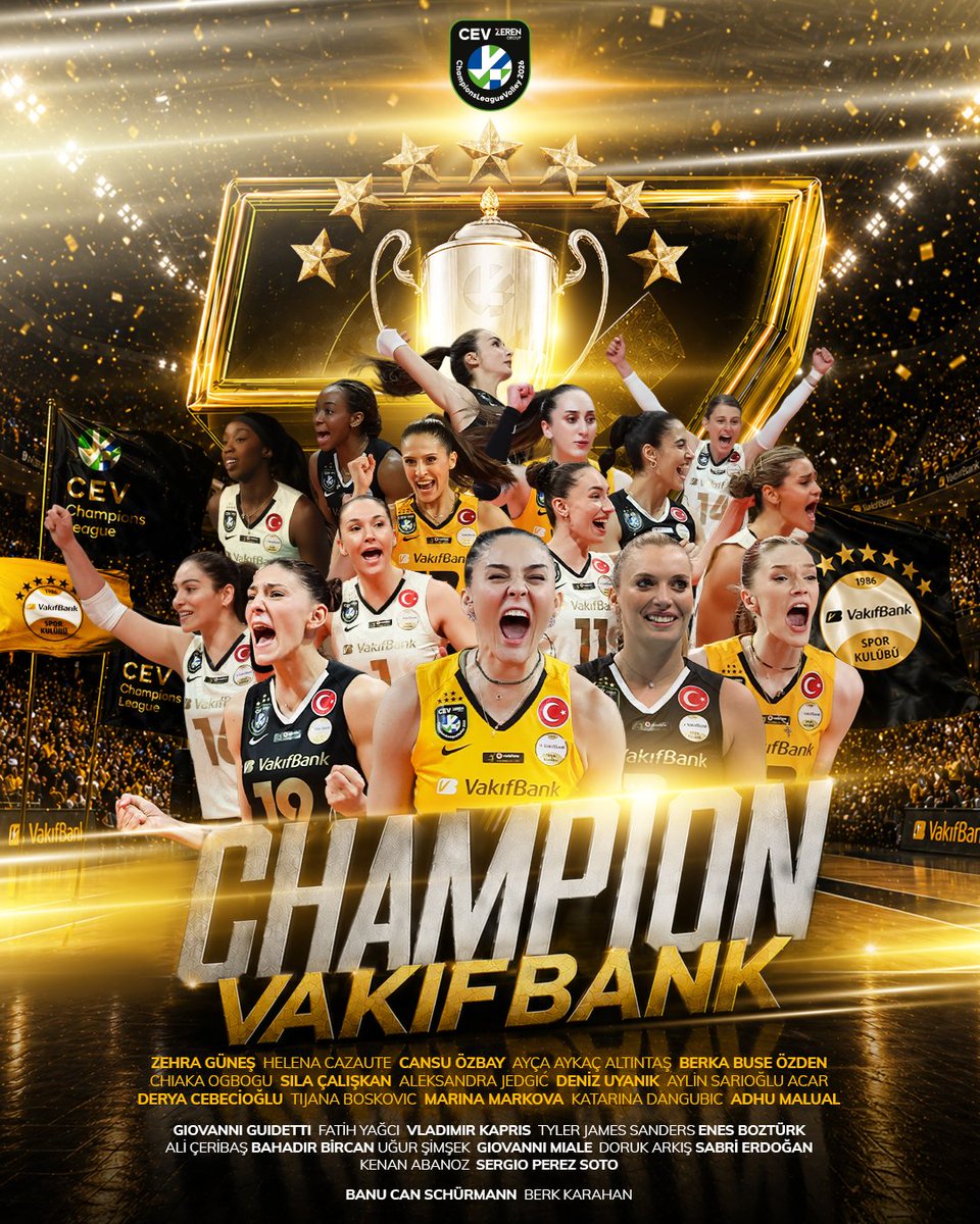 VakıfBank Spor Kulübü tweet media