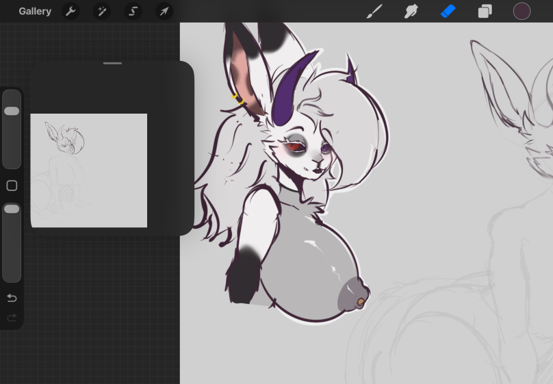 BunBunz338's tweet image. evil bnuy

#bunny #artㅤㅤㅤㅤ #procreate #nsfw #mommy