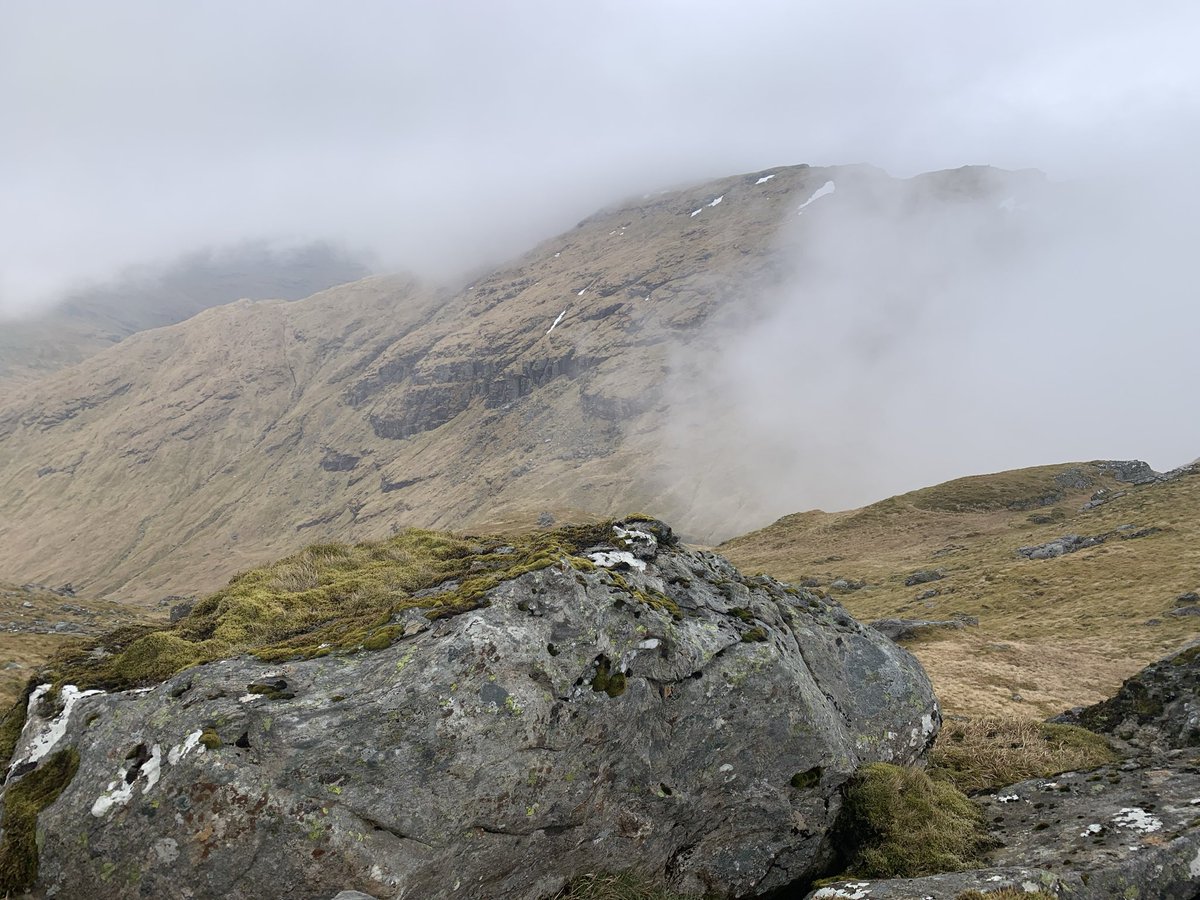 ewenabcameron's tweet photo. Beinn Chabhair, An Caisteal and Beinn a'Chròin - more cloud but less rain than forecast https://t.co/mk1nr2Qc7i