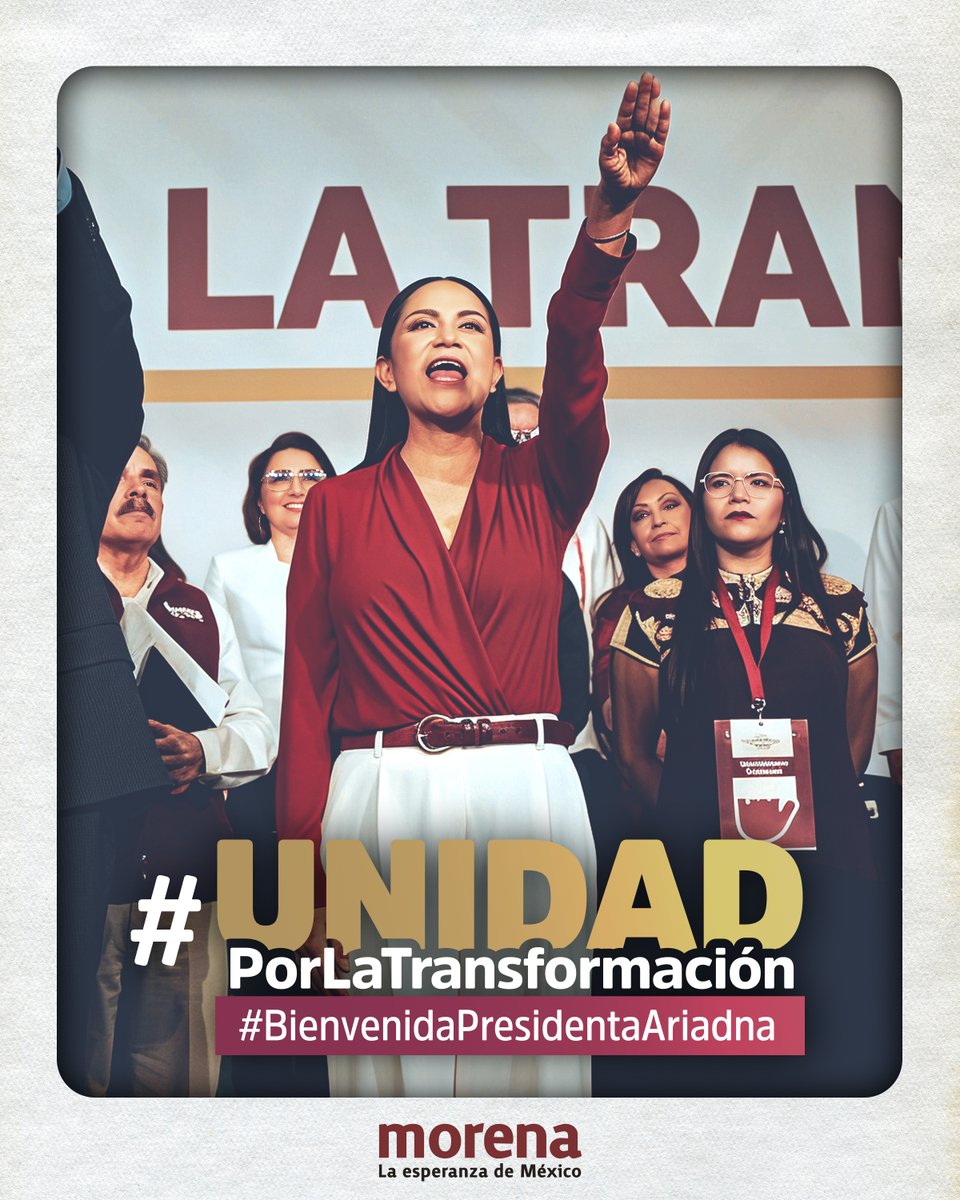 Morena tweet media