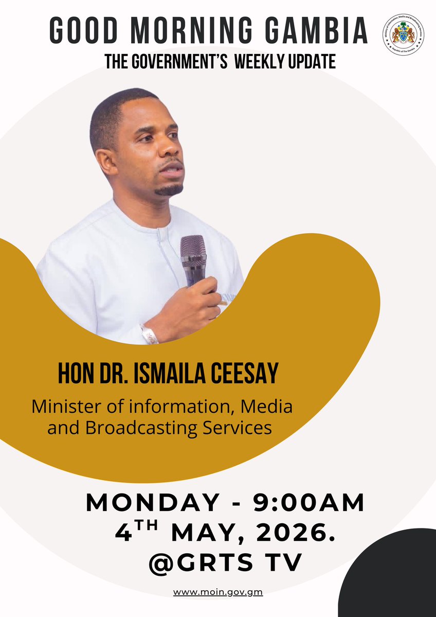 Ministry of Information - The Gambia tweet media