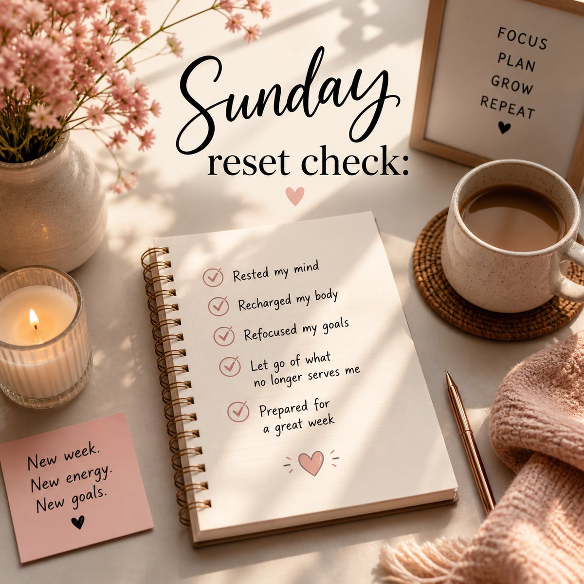 cryptofever01's tweet photo. Sunday reset check✍️
Reviewed my trades.
Posted even when views were low.
Chose peace over scrolling. Small actions today = big momentum tomorrow.
#Mindset #SundayMomentum #CryptoDiscipline #XGrowth