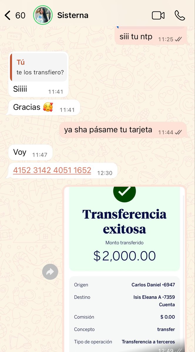 resolviéndole a mi hermana desde 100pre, su emergencia era hacerse el cabello