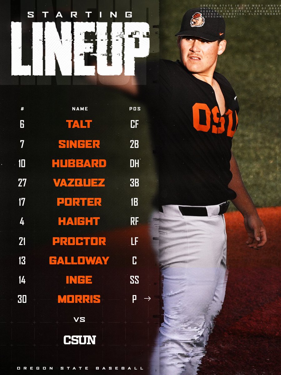 Oregon State Baseball tweet media