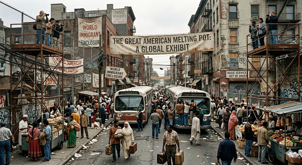 mbm_online's tweet image. #America is the world's immigrant Zoo. We bring in all the bottom feeders, parasites, rapist and criminals. To show off their animal behavior. Then ships all tethers to #FBA neighborhoods. Our own government could care less what happens to it's own citizens 🤔