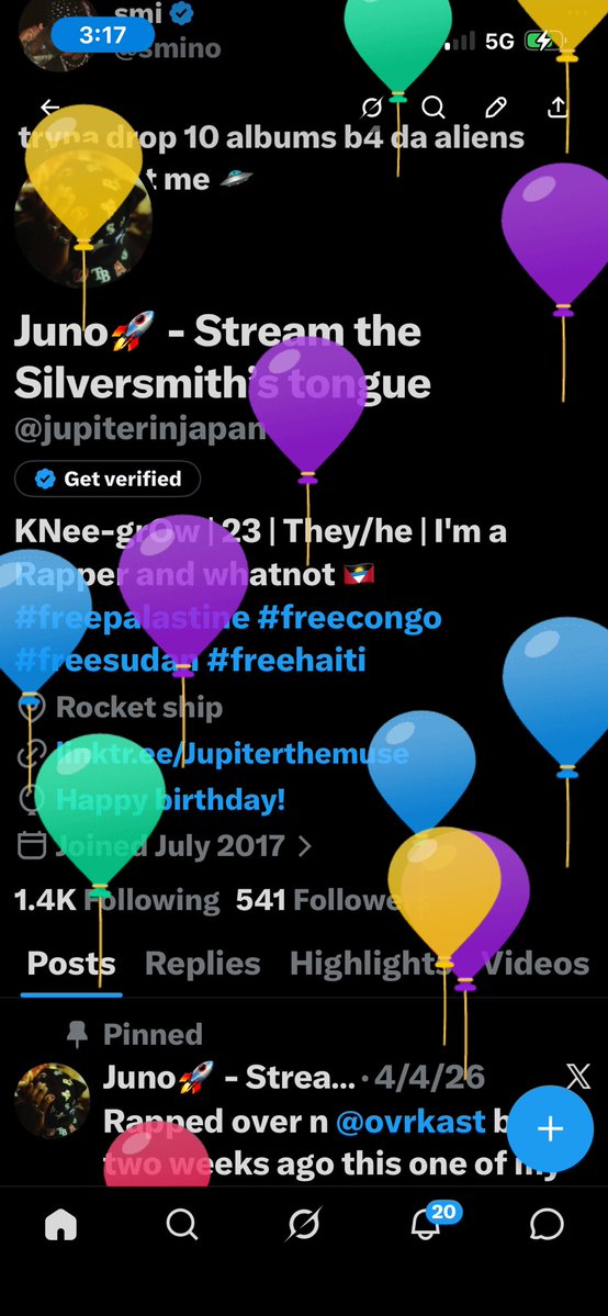 Juno🚀 - Stream the Silversmith’s tongue tweet media