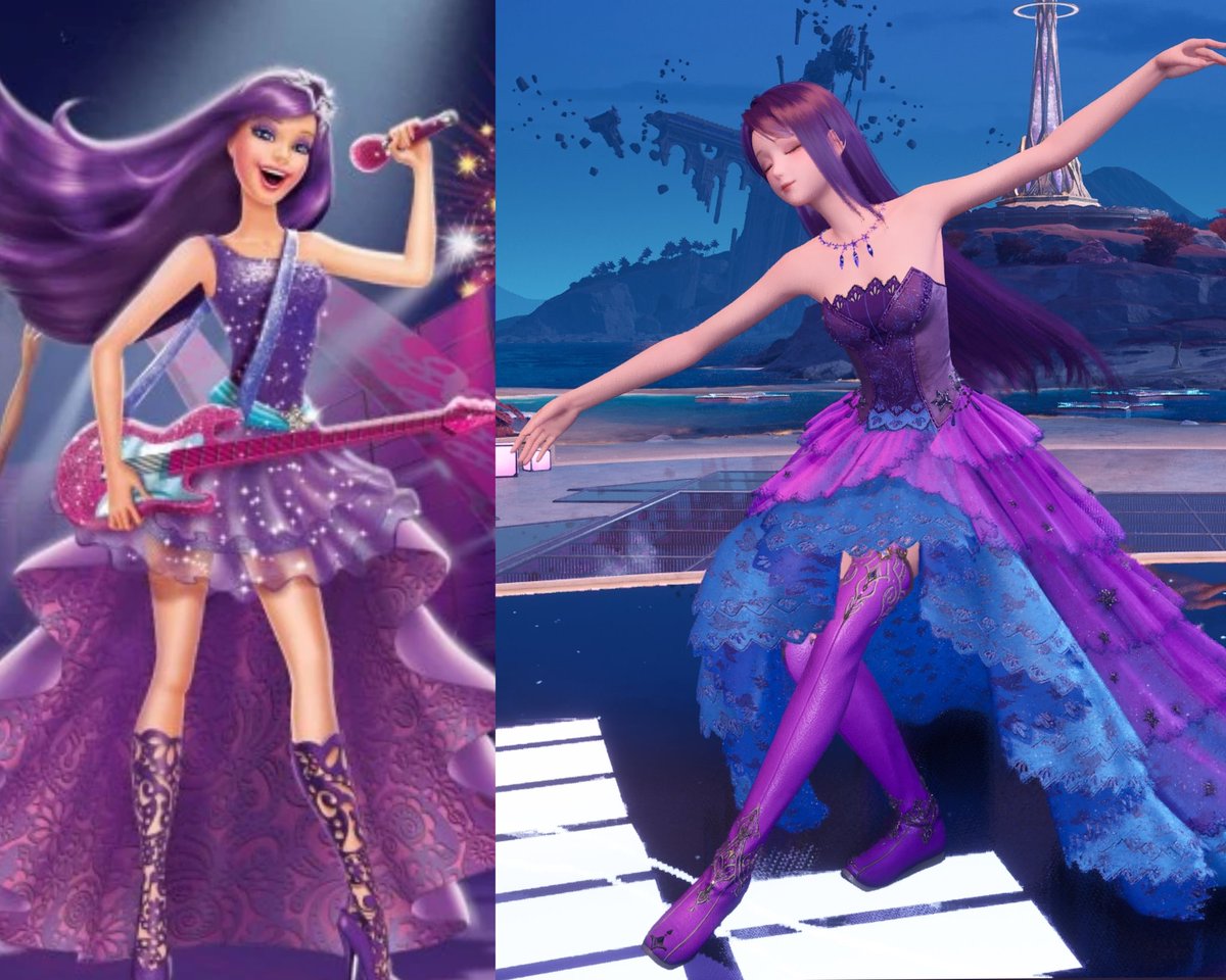 NaqiudeanMuham2's tweet photo. For the first time of Nikki as Popstar Keira cosplay outfit from Barbie The Princess & The Popstar!π
#InfinityNikki #InfinityNikkiBarbie
#BarbieThePrincessAndThePopstar
#WhereAreSoulsReturn
@infinity_fleur_ https://t.co/FdFc0aV4gR