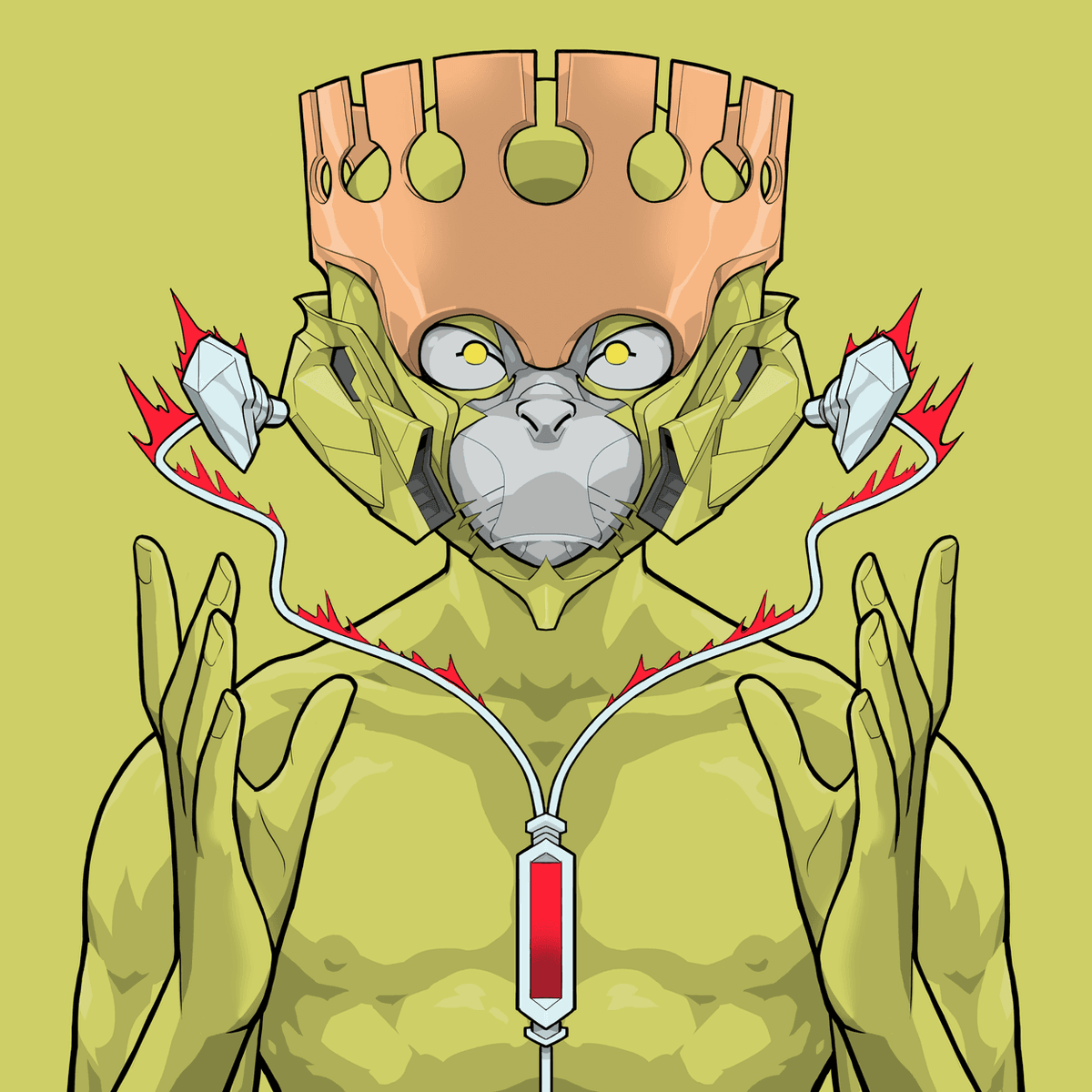 shenmeidoteth's tweet image. 随机生成upeg，组装生成avatar。当前唯有两款nft项目，做到了图片可更新可升级。两个流派，两大技术首创。nft2.0已经到来。 #uPEG   $uPEG #nft
