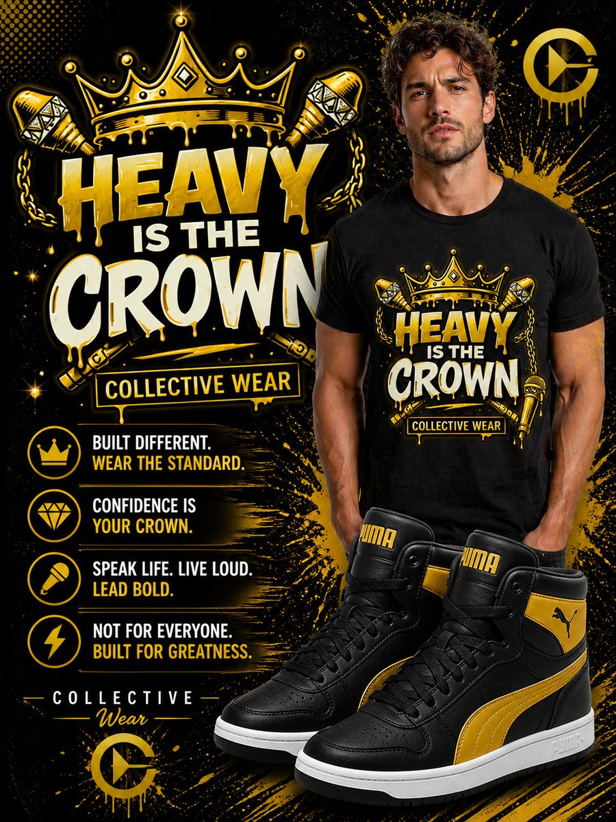 TeamCollective's tweet image. Heavy is the crown—are you built to wear it? 👑🔥
Step into power, move with purpose, and let your presence speak loud.
Shop now 👉 myerod-enterprise.com/shop/ols/produ…⁠
#rah1 #collectivewear #heavyisthecrown