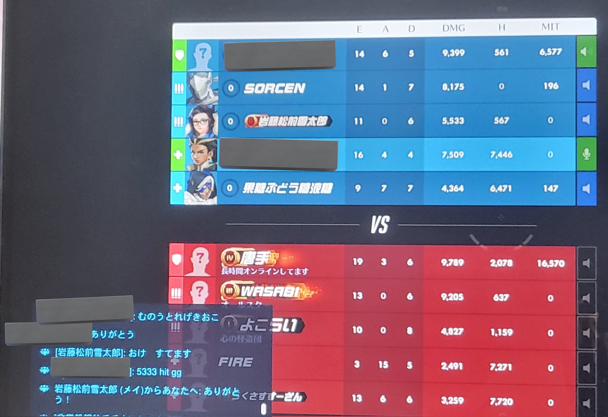 ガチの障害者に絡まれてしまった。このスタッツで自分から文句言ってくるの怖い