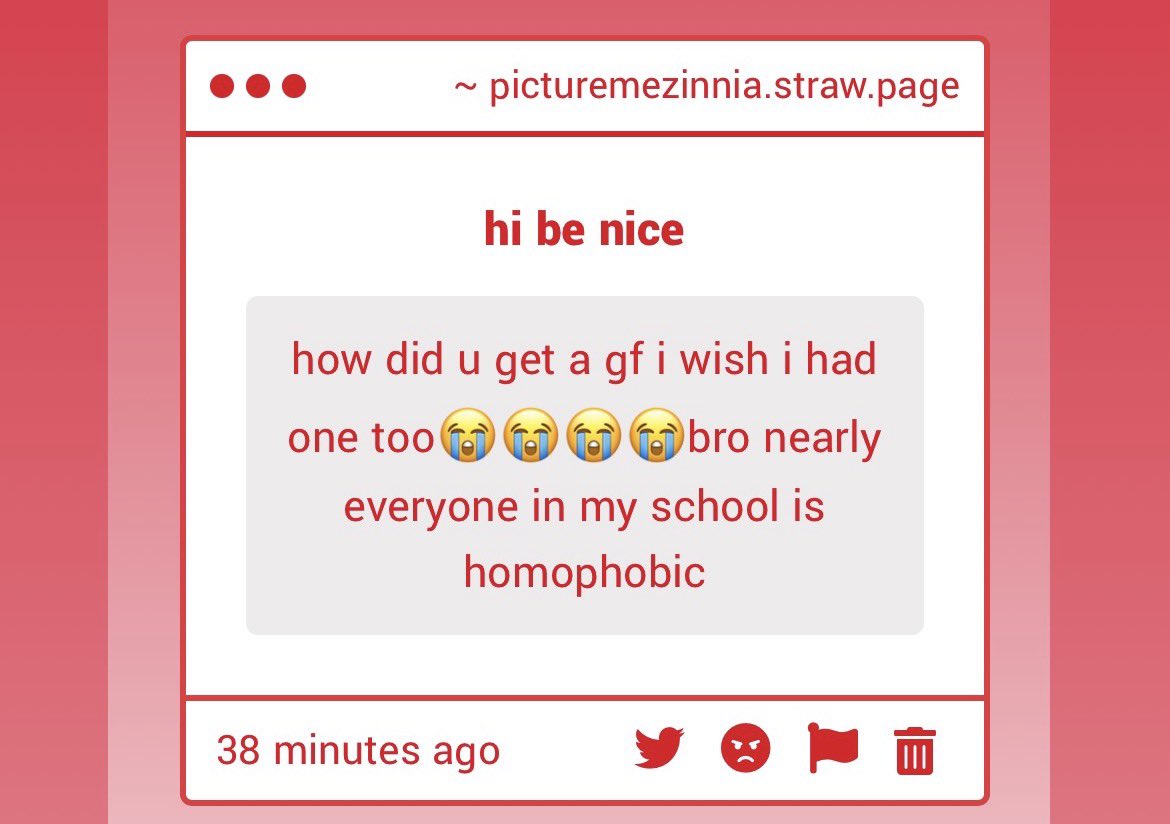 picturemezinnia's tweet image. everyone in my school/family is lowk #homophobic so i just keep it a secret (should i also say we met on twt🤔)

but anyway if you want a gf just like🤔be a good person i think🤔i dont know bruh