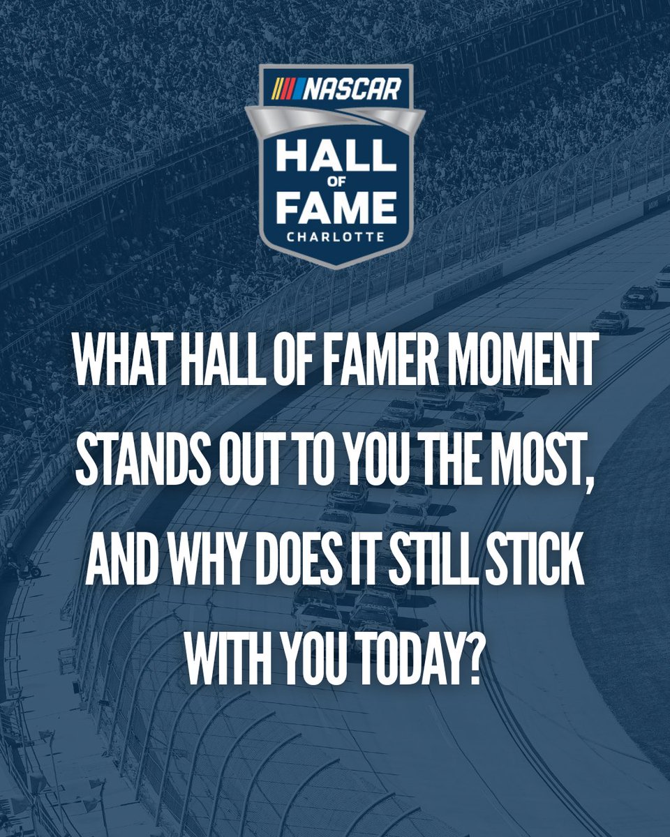 NASCAR Hall of Fame tweet media