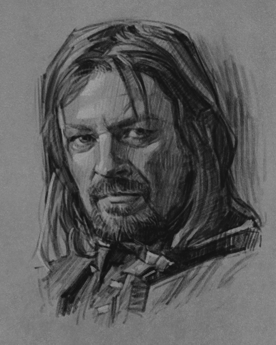kmcateerart's tweet image. quick one of boromir 
#lotr #boromir #lordoftherings
