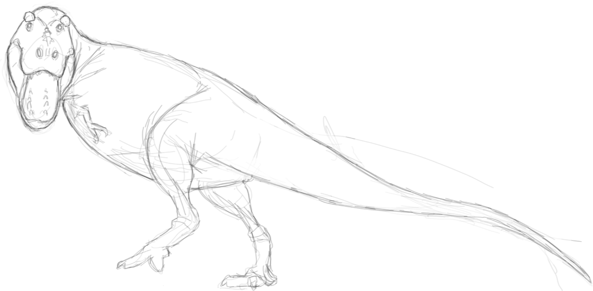 junius_anax's tweet image. I feel the need to dump my unfinished Trex Sketches part 1 #Tyrannosaurus #Trex #HellCreek #cretaceous #Paleoart