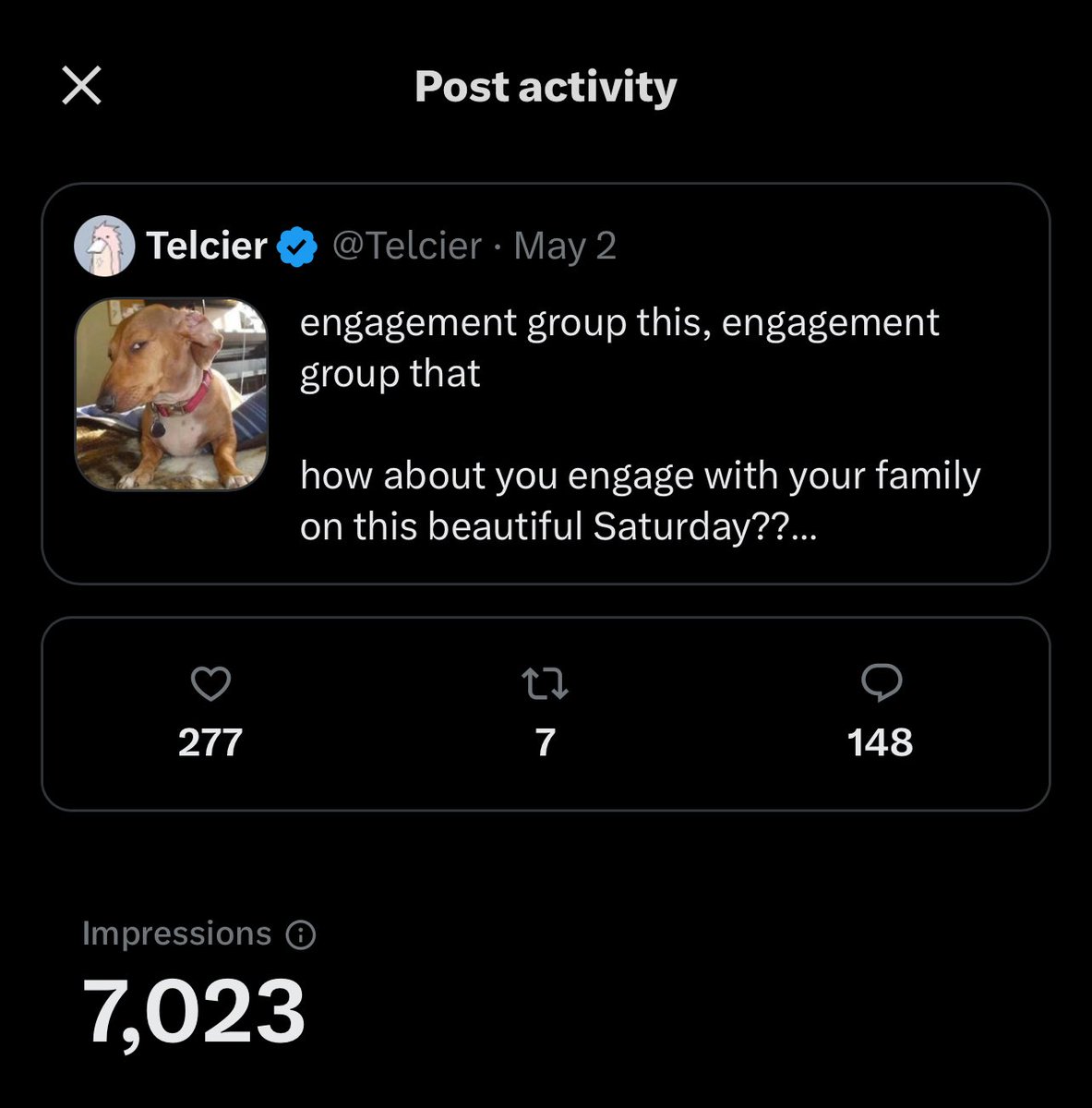 Telcier tweet media