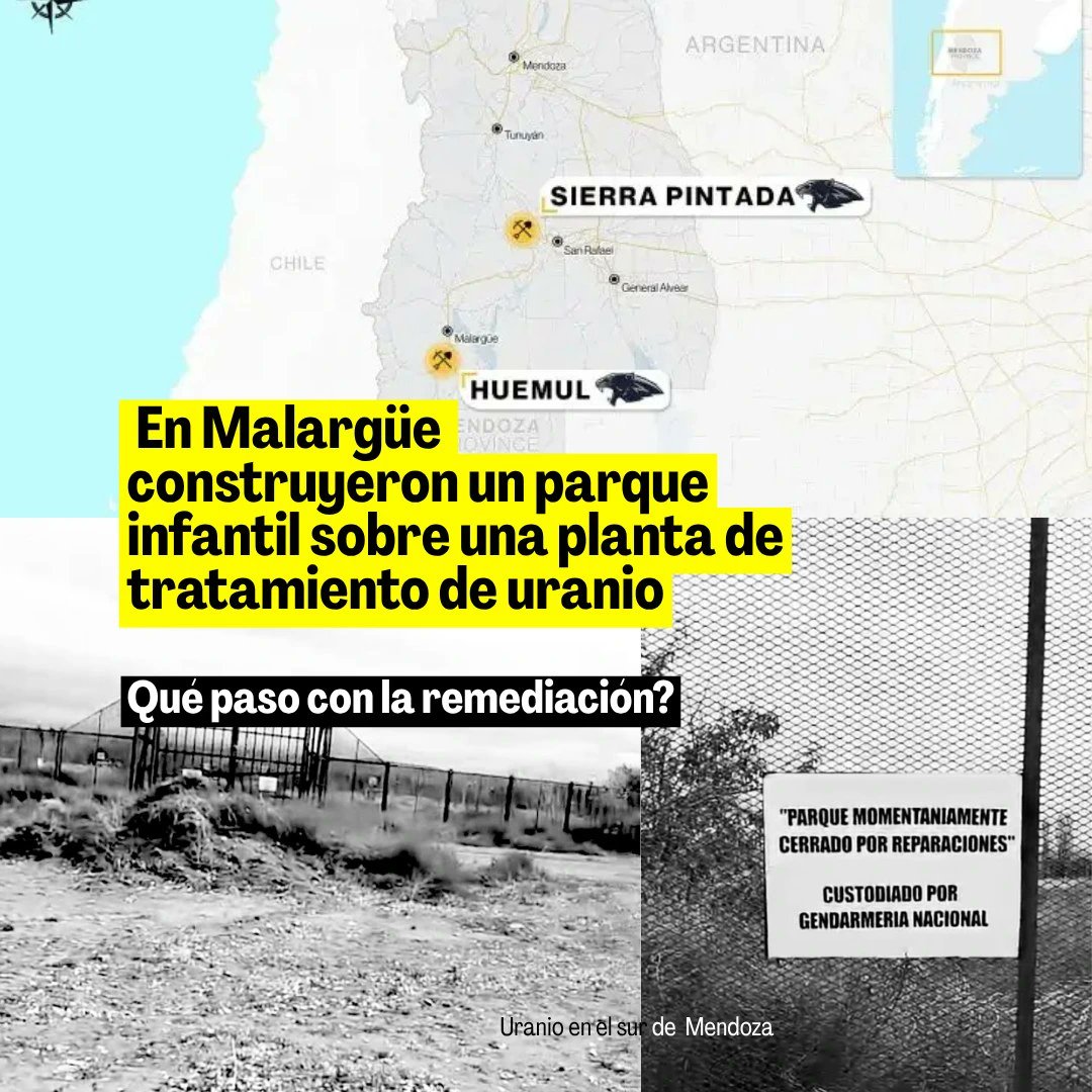 Movimiento Antinuclear de la República Argentina tweet media