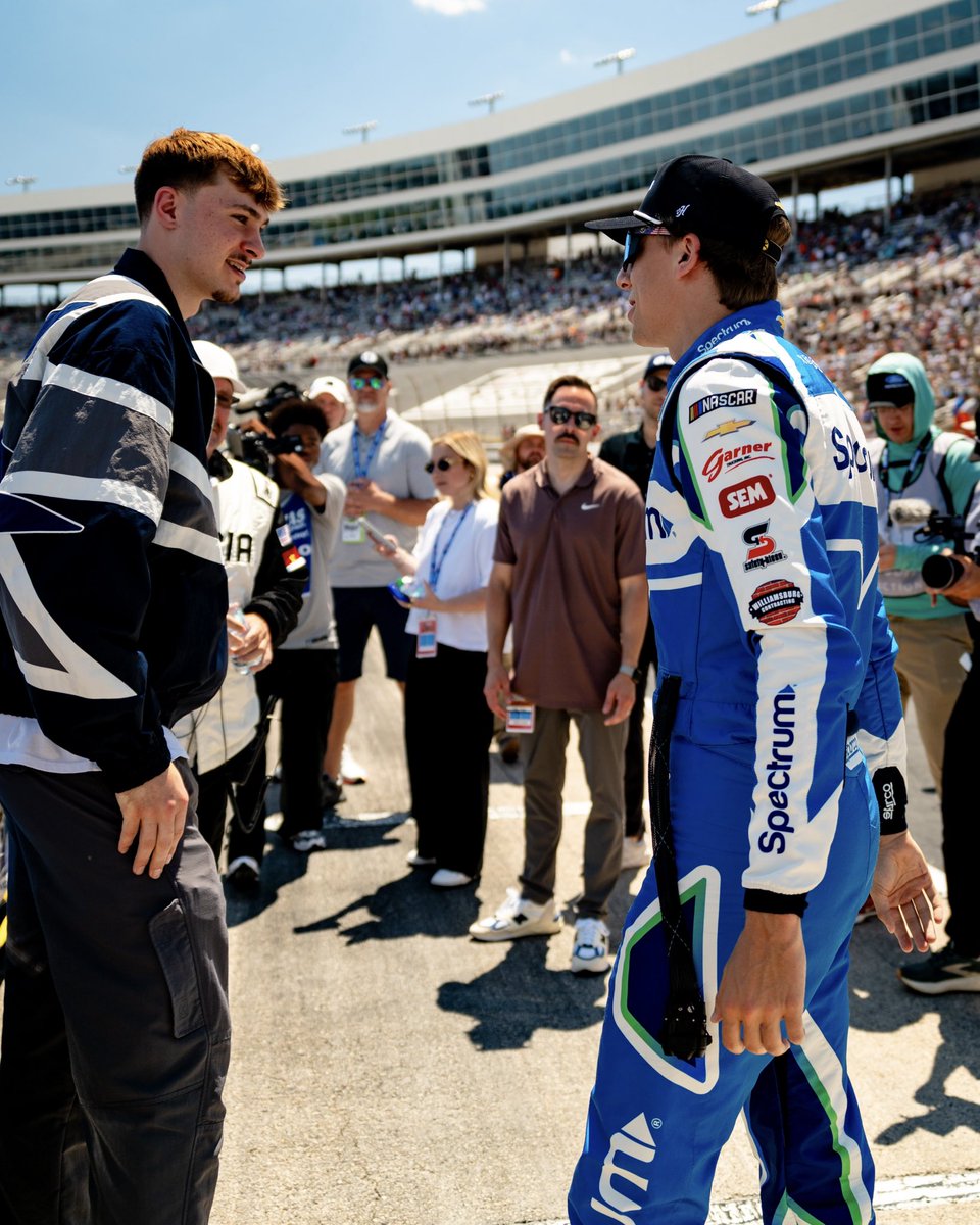SpireMotorsport's tweet photo. Just some ROTYs.

@CarsonHocevar 🤝 @Cooper_Flagg https://t.co/WJZHyQqGVS