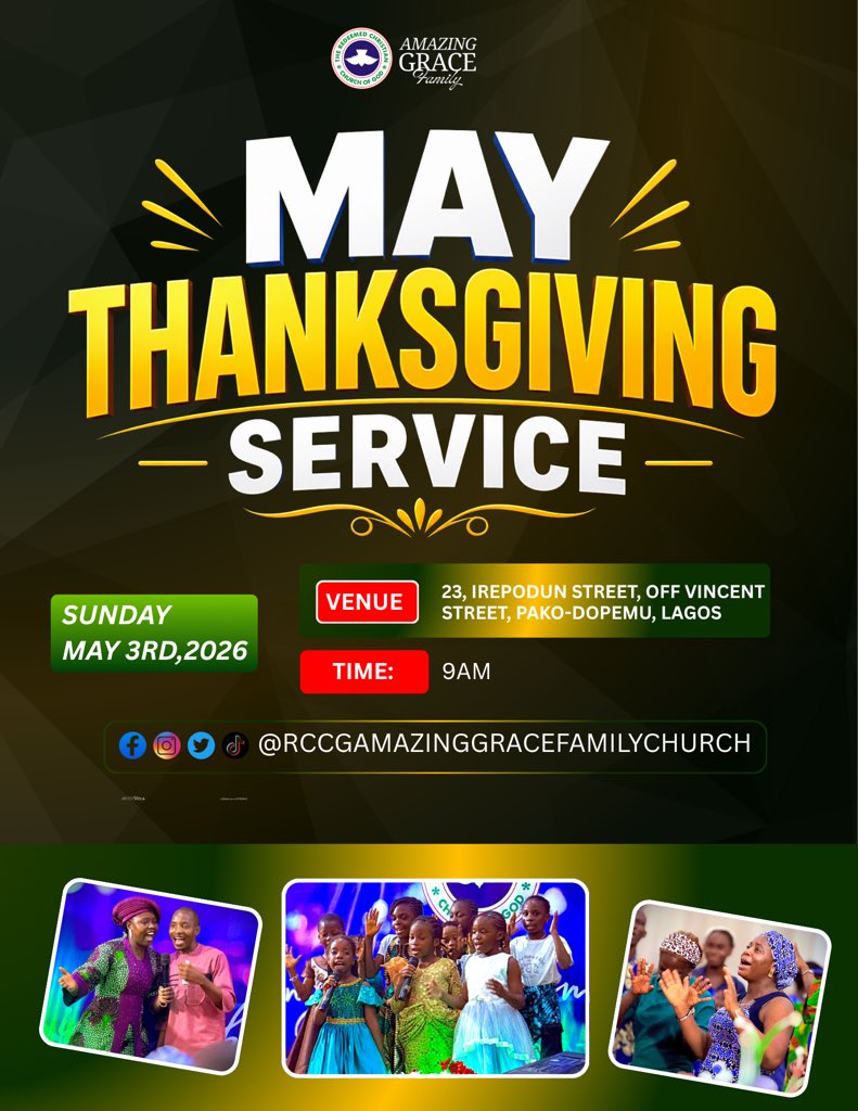 FamilyChurch11's tweet image. MAY THANKSGIVING SERVICE

Praise went UP, blessings came DOWN 

  Hallelujahhhhhh 🥳🥳

#viralphoto #rccgglobal #Thanksgiving