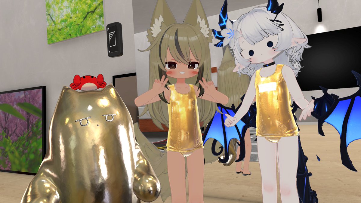 にょかおにくVRChat用 tweet media