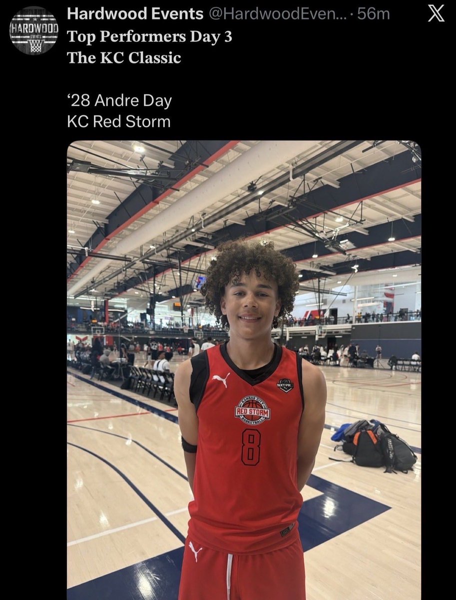 dredayjr77708's tweet photo. Top Performer Day 3 KC Hardwood Classic

22pts
7rebs
3ast.

Nice W 72-66 against Michale Porter Junior’s (MPJ Elite) Pro16 Team. @NxtProHoops @PRO16League @KCHS_Hoops @PrepHoopsKS @NorthernXPreps @OW_Owls_Hoops @KCRedStorm @AYSABasketball @RL_HoopsKS https://t.co/lJgpr9PVPb