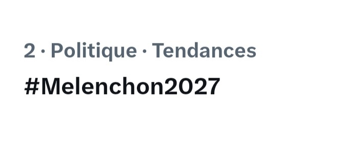 🚀🚀 La fusée Mélenchon entrain de décoller ! 

On continue. Signez massivement sur melenchon2027.fr 

#Melenchon2027