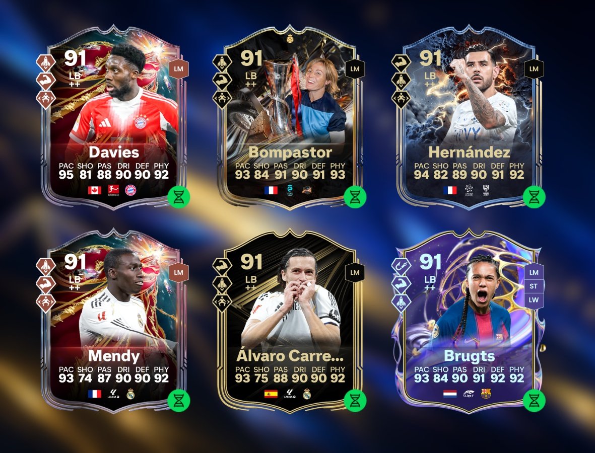 FCtrades_'s tweet image. LIGHTNING WINGBACK 🧬

89 max overall ✅️
LB orientated ✅️
Cannot be CB ✅️
Bruiser+ ✅️
Jockey+ ✅️
Quickstep+ ✅️
Base pinged and anticipate ✅️
Huge boost to all stats ✅️

A great evolution and its only 50k 👀

Show me your evolutions below ⬇️

#FC26 #EAFC26