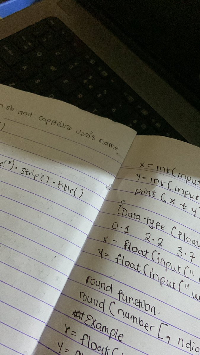 UJHUUNWA's tweet image. DAY 1 

Documenting my journey transitioning into software development as a UI Designer 

Tech Stack:Python

I learned variables and functions and it wasn’t as overwhelming as I thought☺️

#tech