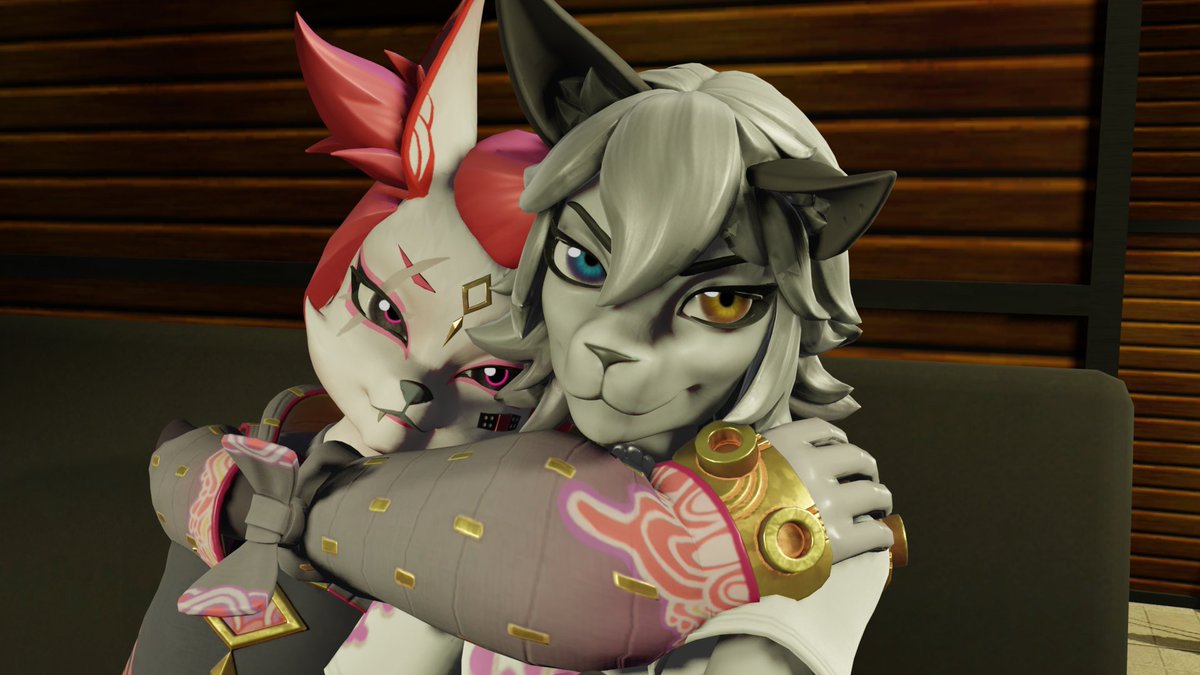 LeonaMoony's tweet image. Kimiko Loves Being Claimed for a selfie :3

#Kimiko #KimikoFiveTails #Fortnite