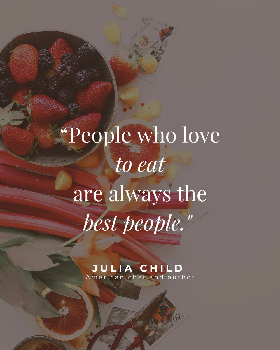 ROI_Maine's tweet image. "People who love to eat are always the best people."  
— Julia Child 😊

#goodfood #goodpeople #goodmoodfood #goodtimeswithgoodpeople #foodisgood #goodtimeswithgreatpeople #goodfoodgoodlife