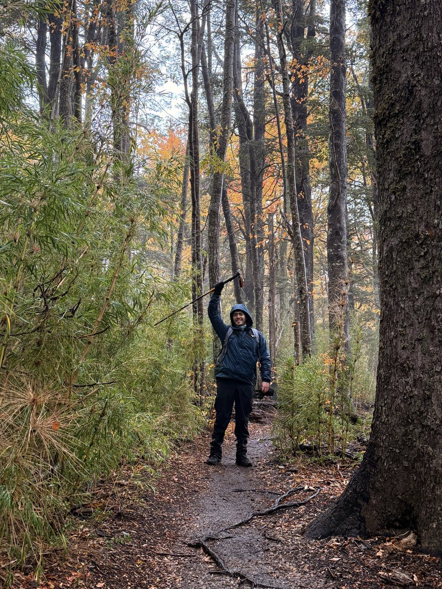 _ppcrs_'s tweet photo. Hoy tocó trekking con lluvia 🥶 https://t.co/9JlRmHIGwn