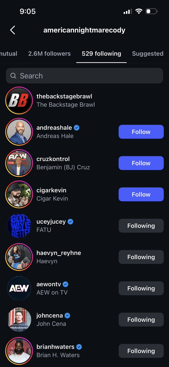Backstage Brawl tweet media