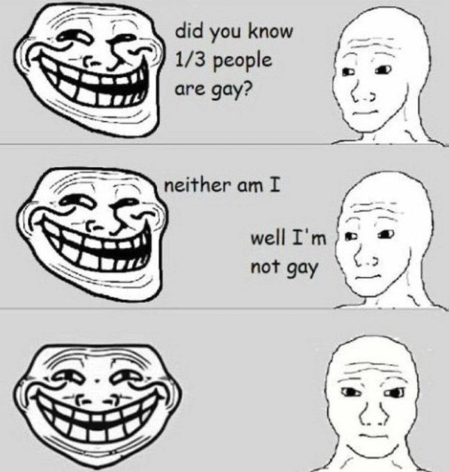 Troll Wojak tweet media