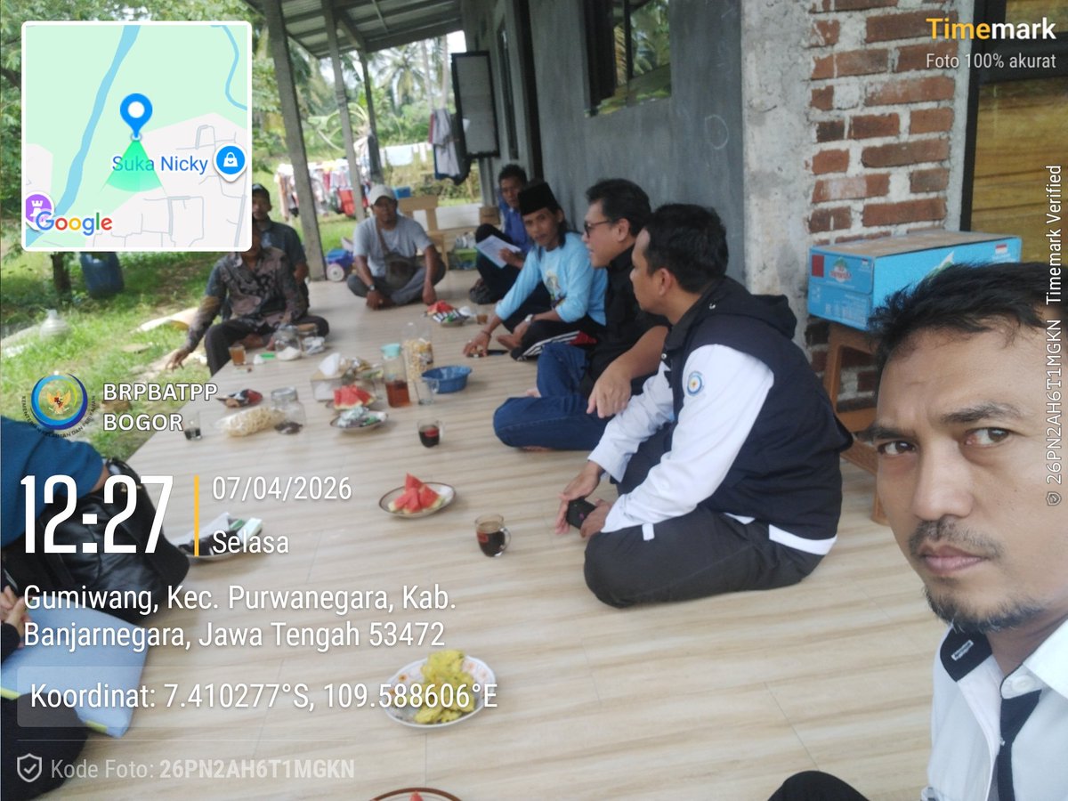 mohdialite's tweet photo. Selasa (7/4), Mohamad Wahudi Luhkan Kab. Banjarnegara, di Pokdakan Serayu Mas Ds. Gumiwang, Kec. Purwanegara, Pembinaan kelompok pembudidaya ikan, menginformasikan program prioritas KKP
#luhlapor #GiatLuhkanSatminkalBogor @pusluh_bppsdm https://t.co/37UXKmJKHV