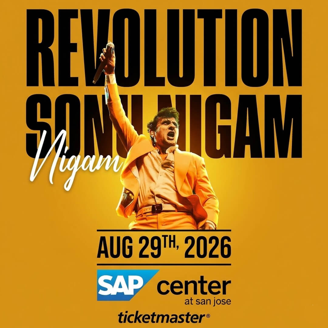 EventsInCali's tweet image. eventsincalifornia.com/events/music/s…

Sonu Nigam, Revolution Tour, SAP Center, San Jose, CA | Aug 29, 2026

#California #CaliforniaEvents #EventsInCalifornia #SanFrancisco #SanJose #SantaClara #SAPCenter #SonuNigam #Music #latestevents #newevents #todayevents #events #eventspace #allevents