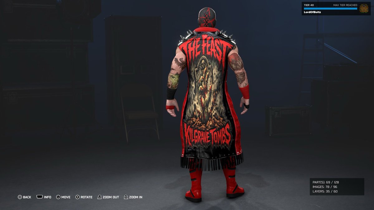 TRVWrestling's tweet photo. My hardcore luchador “Kilgrave “The Feast” Tombs. WELCOME TO HARDCORE HELL!!!
#WWE2K26
#WWE2K
#WWE2KCommunity
#WWE2KUniverse
#UniverseMode
#CAW
#CAWS
#WWECAW
#WWECAWS
#CreateAWrestler
#CommunityCreations
#CustomWrestler https://t.co/nLfHaLbJel
