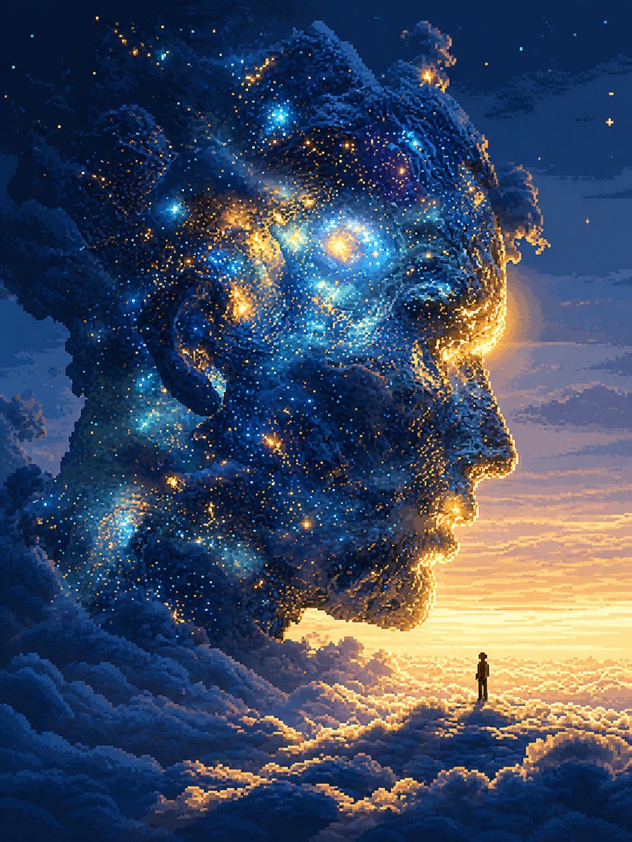 GM - Within the silent face of infinity, strength awakens inside you