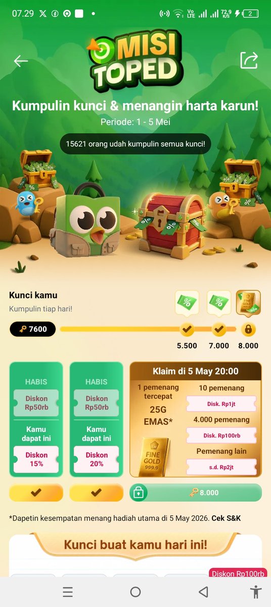 sheralilli's tweet photo. @tokopedia ga kebagian gini min https://t.co/oQFRUqbhiC
