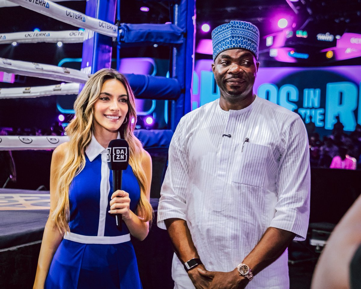 Emilyaustin's tweet photo. Fight Night- Chaos in (&amp; out) of the Ring! 🥊💥🇳🇬 https://t.co/X7bfoNpkwP