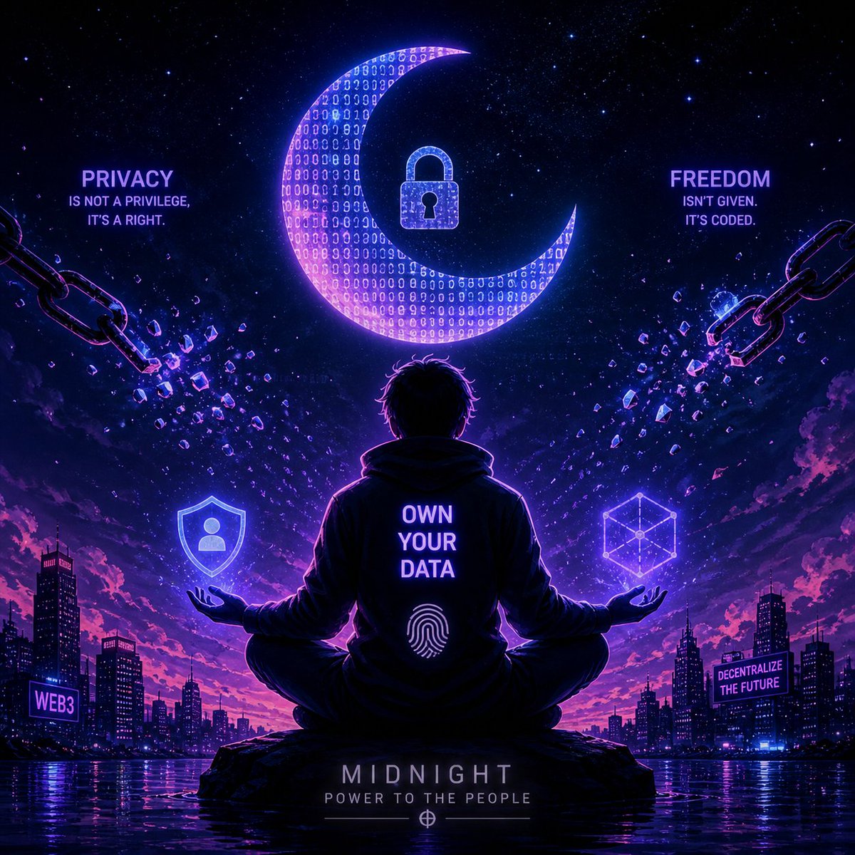 diwalost's tweet image. In the silence of midnight, control returns to the individual.

No watchers. No gatekeepers. Just freedom.

This is what Web3 was meant to be.

🌙🔐 #Midnight #Web3 #Privacy #DigitalFreedom

@MidnightNtwrk @sabrinaliuuuu