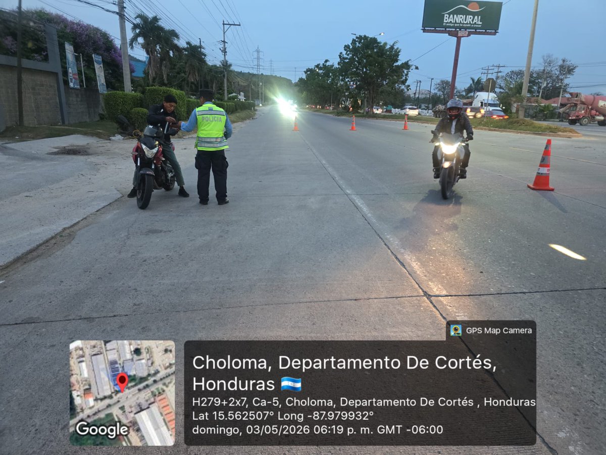 🚨Operativos Enfocados en Cumplimiento a Matriz Operacional Estratégica de Reducción de Siniestro Viales 🚨

Mantenemos un punto de control vial en el Boulevard del Norte, en las inmediaciones de la Gasolinera Puma, con el objetivo de garantizar una circulación segura.

#DNVT