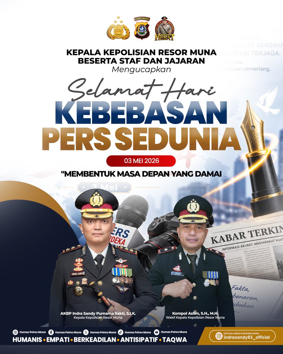 Humas Polres Muna tweet media