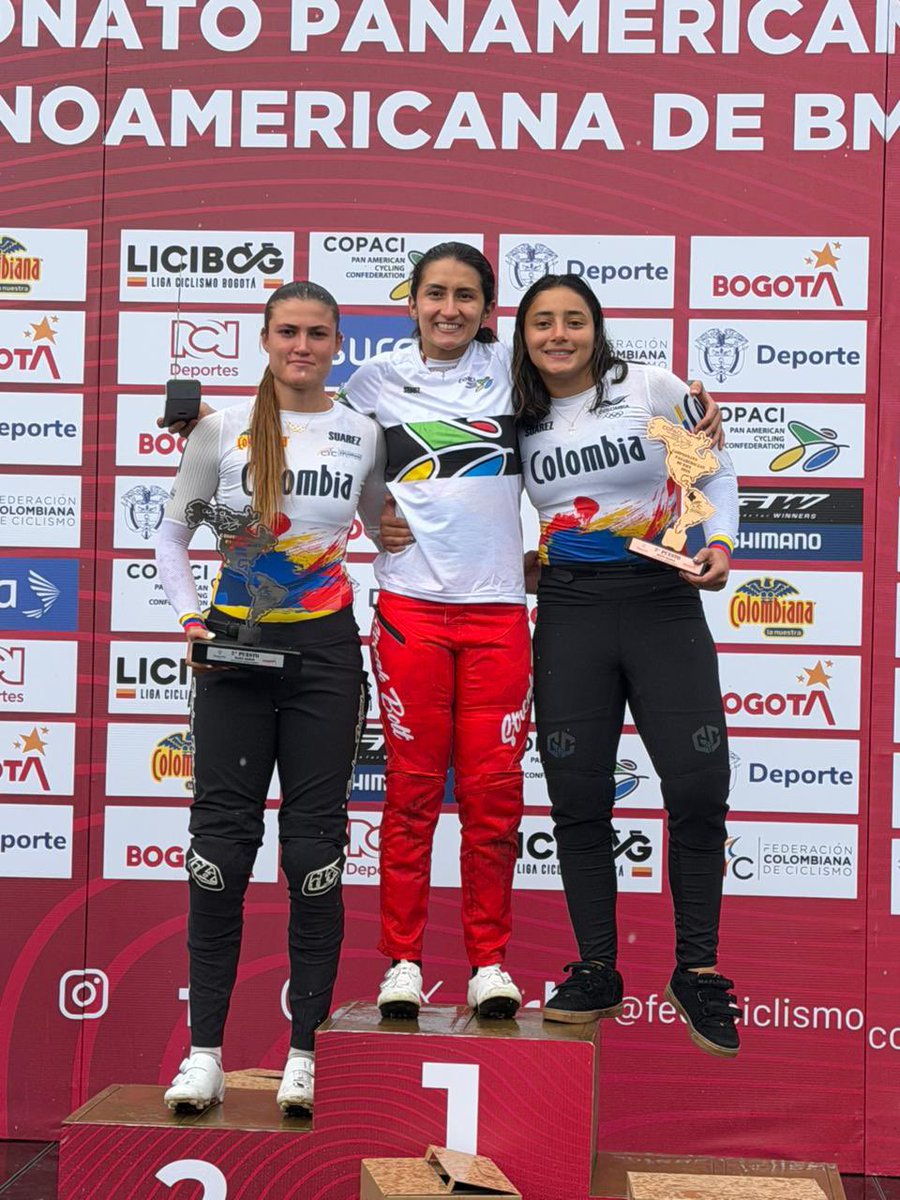 SharidFayad's tweet photo. Finaliza Panamericano y copa latina en Bogotá! Logramos dos medallas 🥉y 🥈 para mi país y equipo de trabajo,  gracias a Dios por su compañía en cada momento, equipo gracias por creer en mí 🙏
@FunTecnoglass @bqtrans1 
@ChrisDaes @antoniojprada 
@SecdeportesBAQ @inder_atlantico https://t.co/R7OsE7THYY