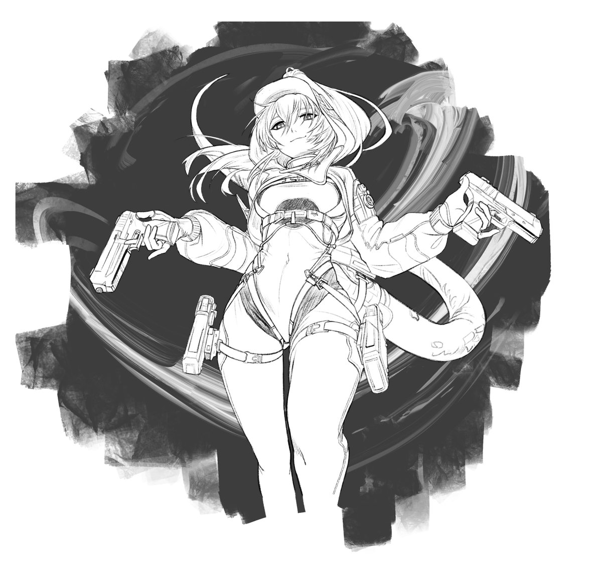 mc_bork's tweet photo. Fluorite sketch from #arknights #fanartㅤㅤㅤㅤ https://t.co/JyIsqd6fv7