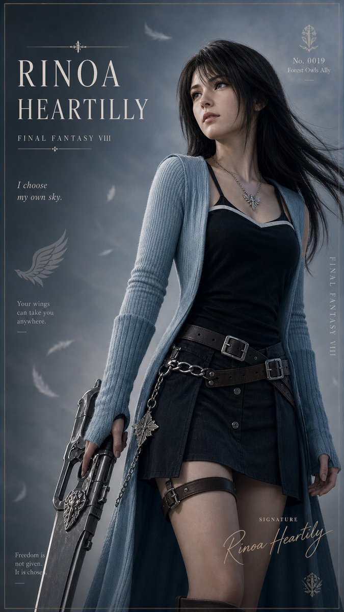 AIna_artmusic's tweet photo. #FF8 Magazine Cover  Squall and Riona https://t.co/nTKSPKOg2K