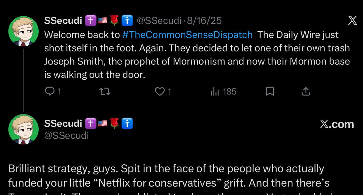 SSecudi ✝️🇺🇸🌹🚹 tweet media